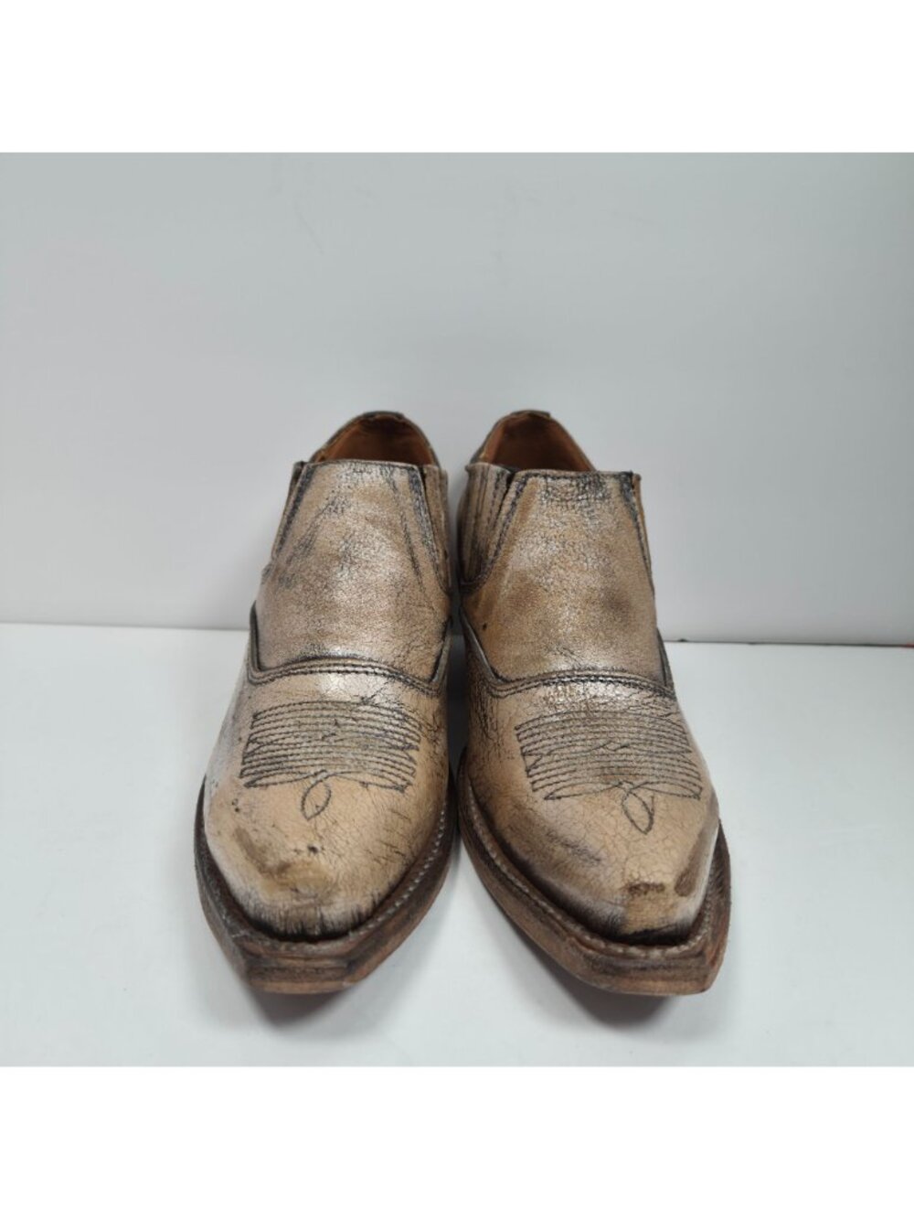 Freebird by Steven Wyoming Women's Tan Ankle Slip on Leather Boots US Size 6 - Picture 4 of 10